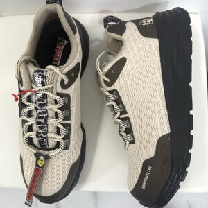 Rocky V-Lite Women's Lace-Up 4” Nano Composite Work Shoe Size 8M Light Brown